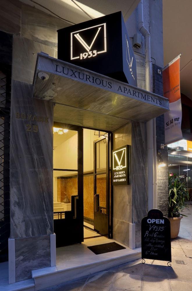 V1935 Luxurious Apartments Atene Esterno foto